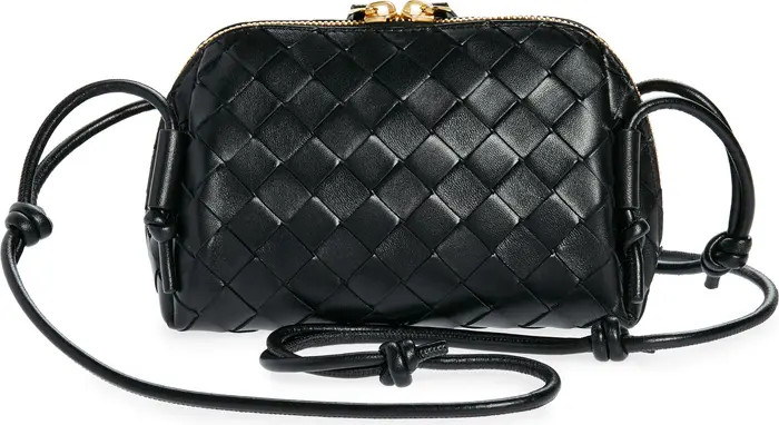 Mini Concert Intrecciato Leather Crossbody Bag | Nordstrom