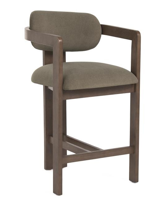 21x37x20 Velvet Ashley Counter Stool | TJ Maxx