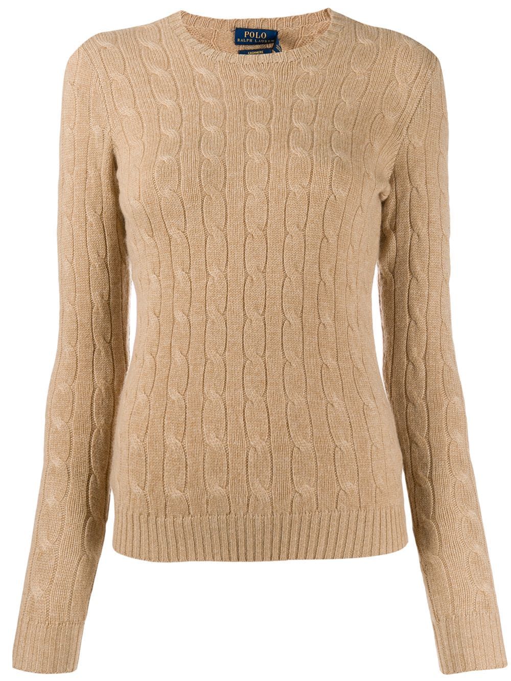 fitted cable-knit sweater | Farfetch (US)