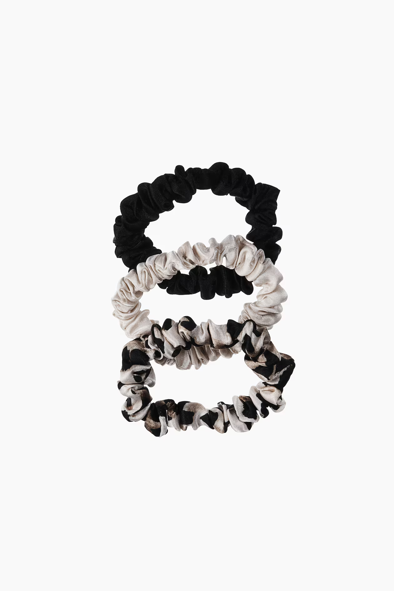 3-pack Silk Scrunchies | H&M (US + CA)