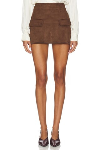 Amelia Suede Mini Skirt
                    
                    SNDYS | Revolve Clothing (Global)
