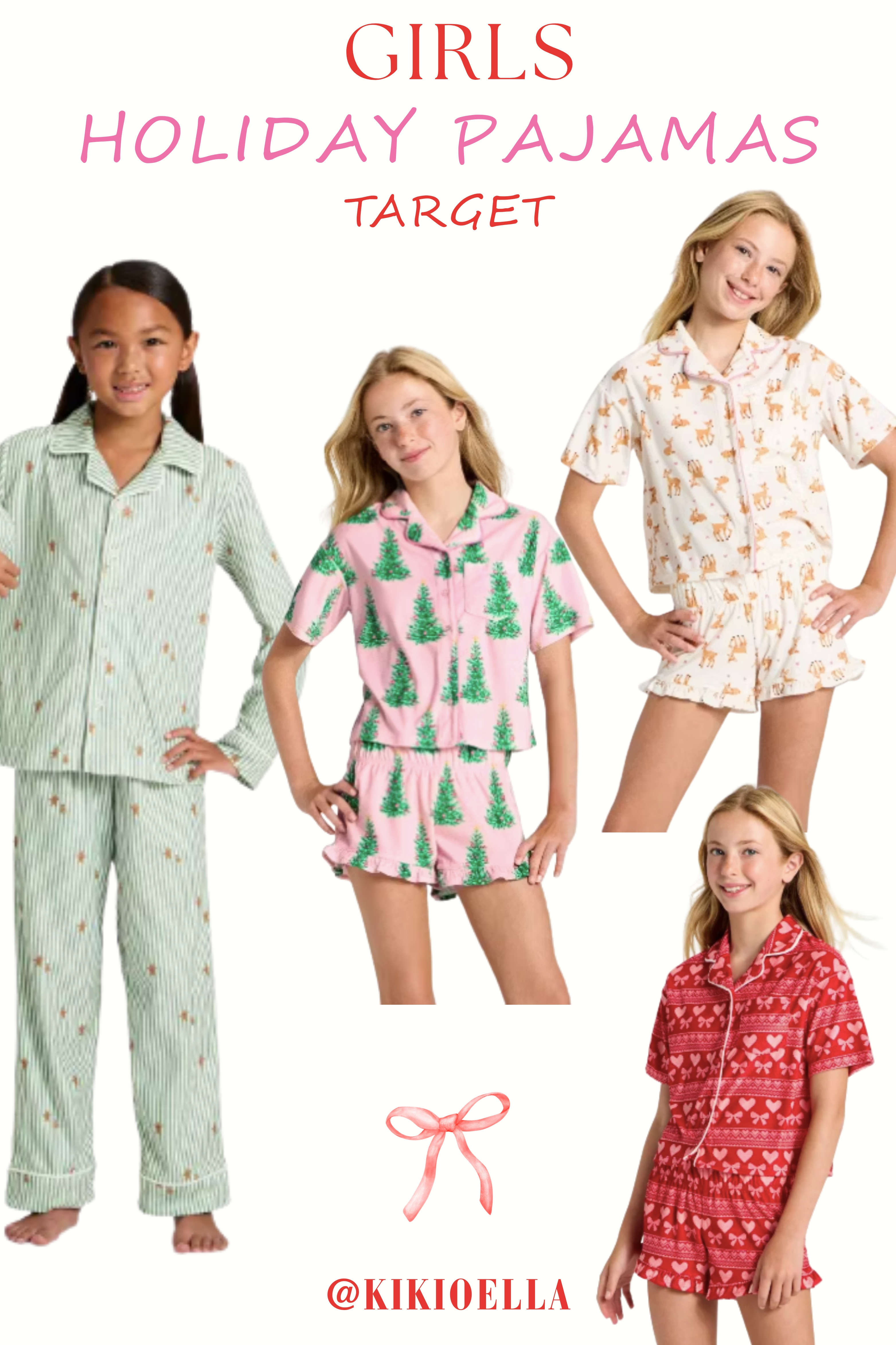 Target girls holiday pajamas 🎄
These sets are so festive + cozy and such good quality for the price!
Shop my top Target holiday finds linked below ✨

#LTKTarget #LTKHolidayGifts #LTKKids #AffordableHolidayStyle 

 #LTKHoliday #LTKKids #LTKFamily