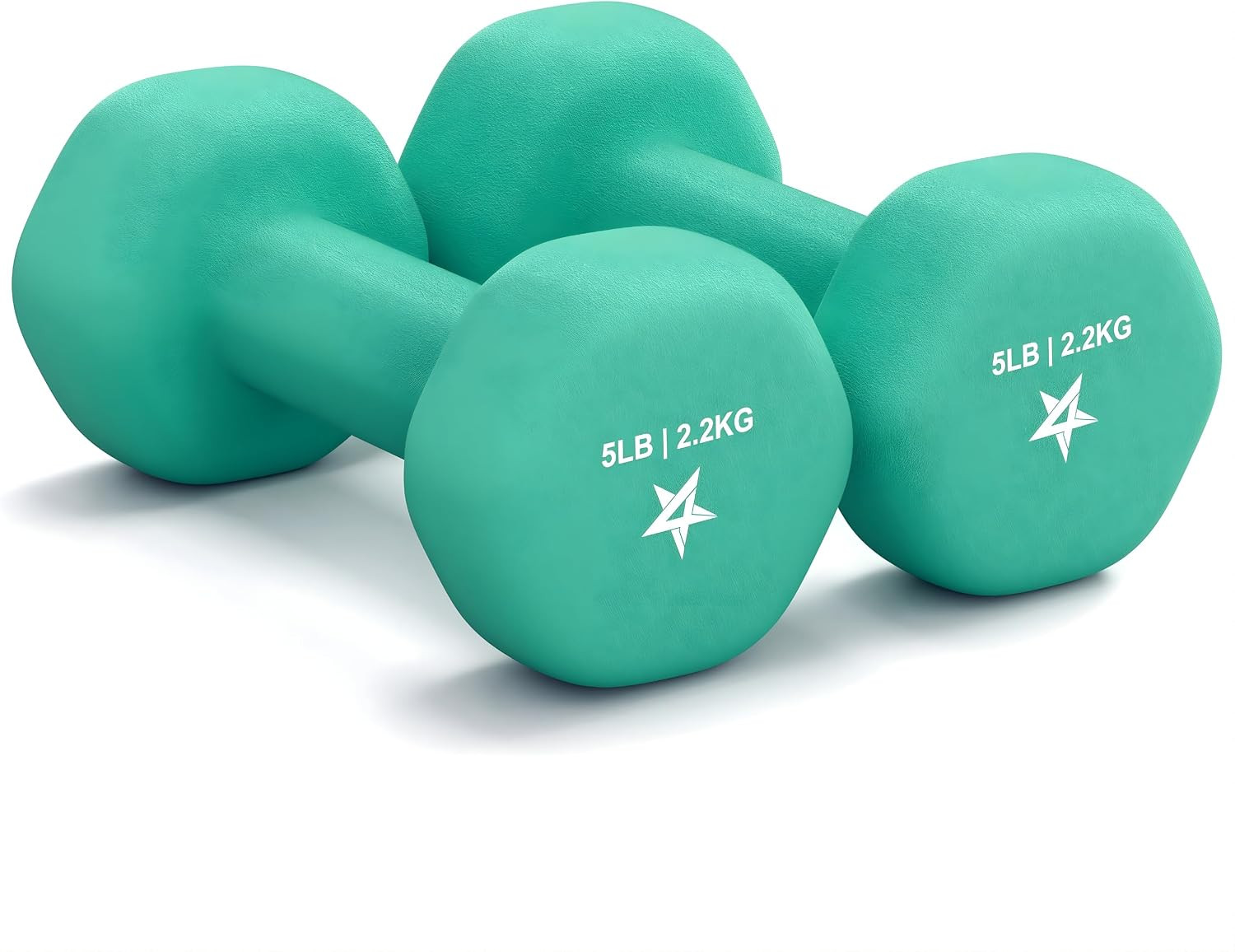 Yes4All Neoprene Dumbbells, Pairs and Sets with Rack for Home Workouts | Amazon (US)