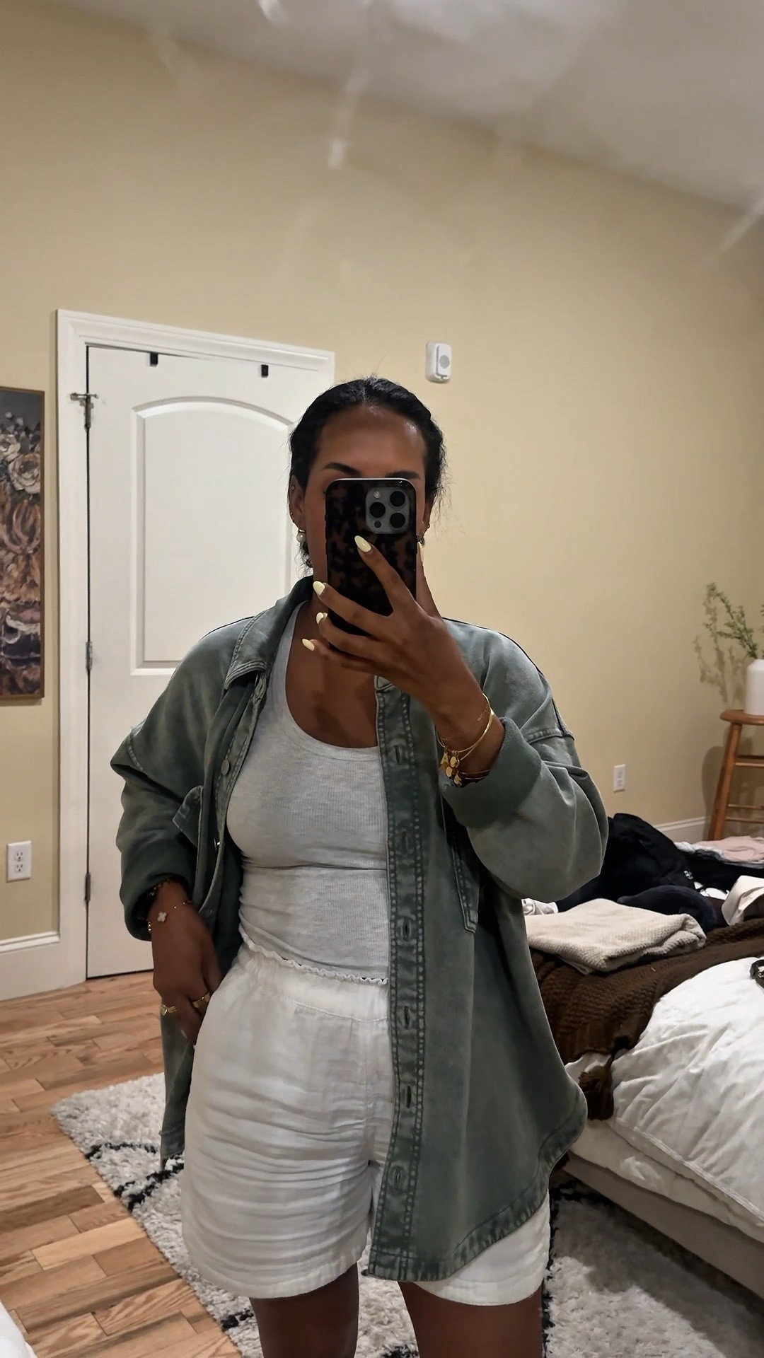 Sunday outfit of the day! I wore this to my family church picnic 🧺 

The shorts are old and couldn’t find them but link a similar option 

#LTKStyleTip #LTKFindsUnder50 #LTKSeasonal