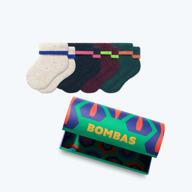 Baby Holiday Sock 4-Pack Gift Box (0-6 Months) | Bombas Socks