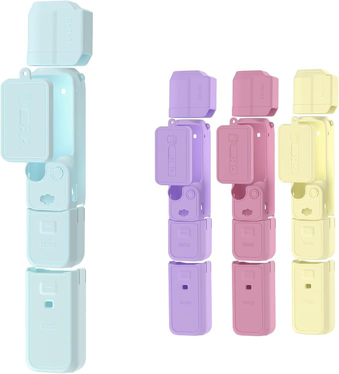BRDRC Pocket 3 Silicone Cover, Protective Case Lens Protector Scratch-Resistant Sleeve Skin Compa... | Amazon (US)