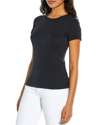 Cotton Short Sleeve Crewneck Tee | Bloomingdale's (US)