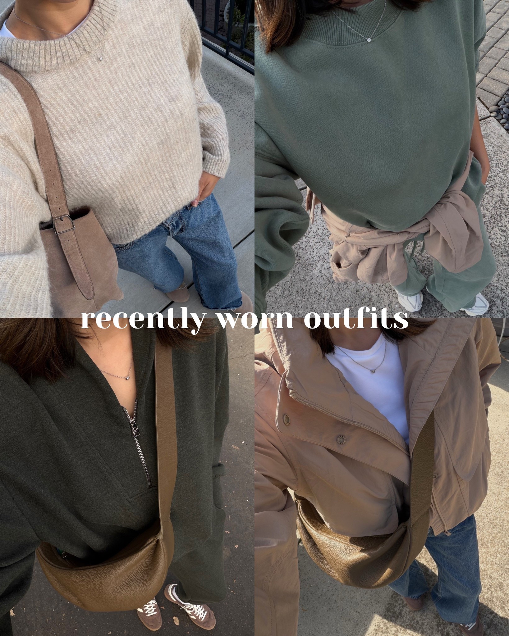 Recently worn outfits — transitional spring style 



#LTKootd