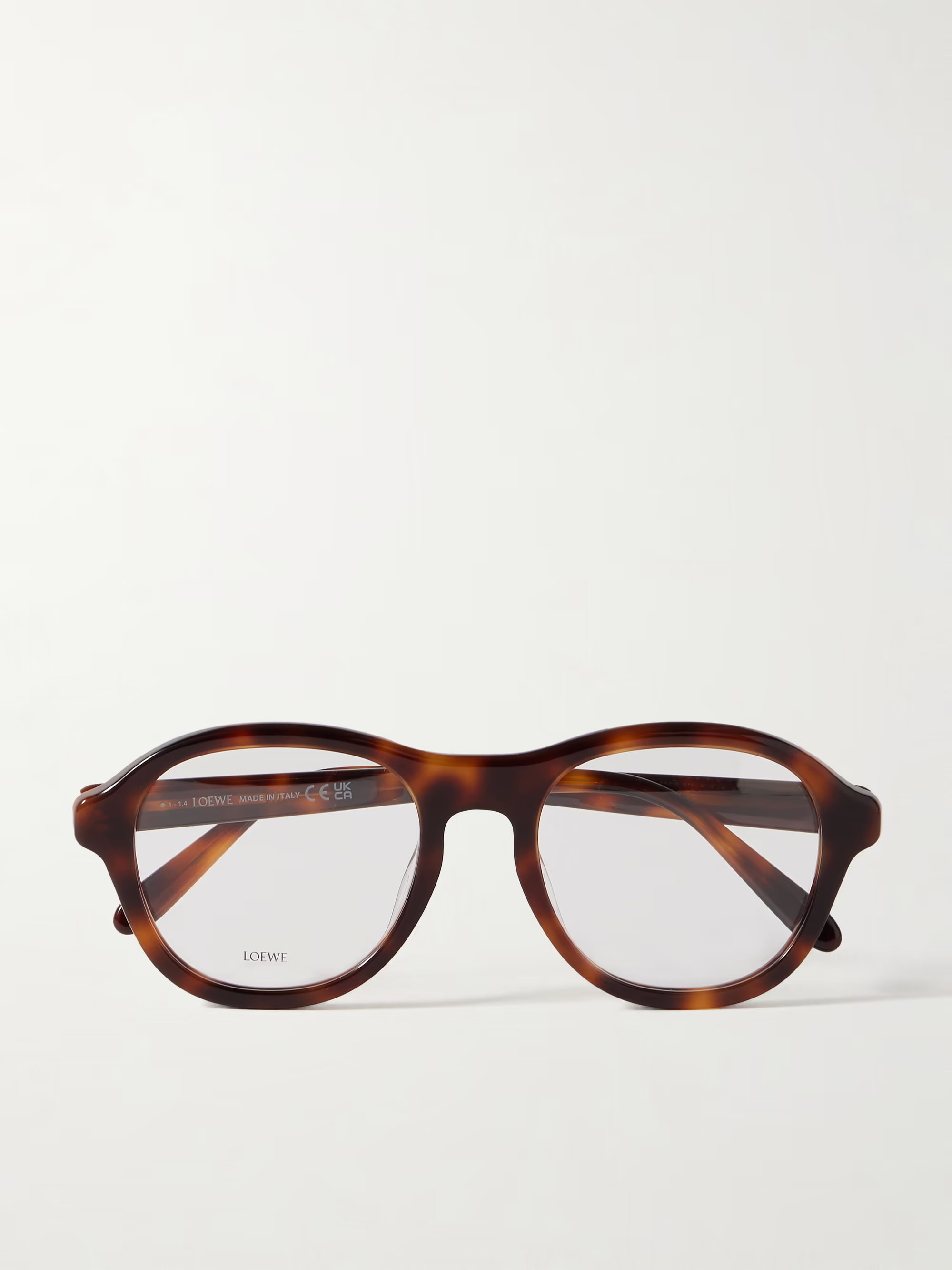 Round-frame tortoiseshell acetate optical glasses | NET-A-PORTER (UK & EU)