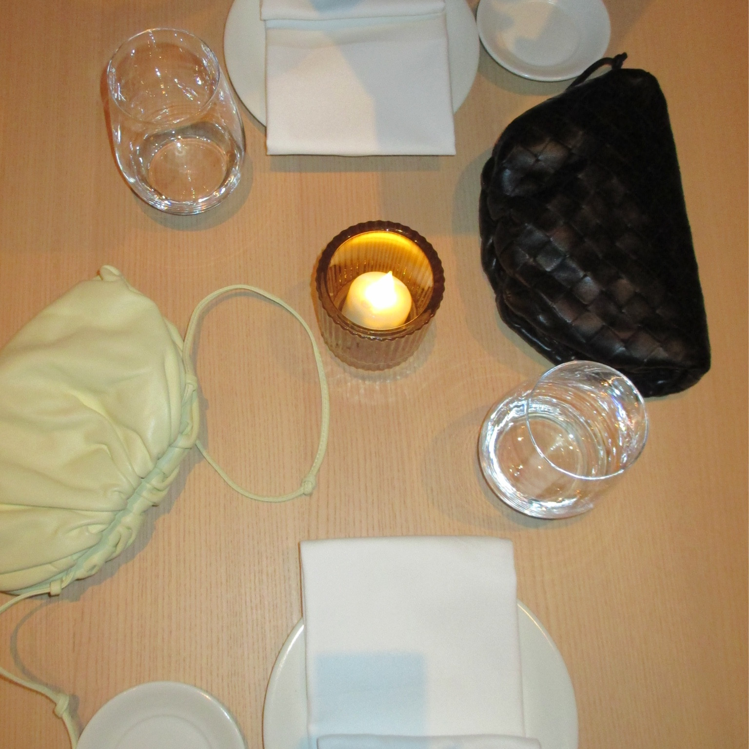 Dinner at Nobu with my bestie and bottega 🖤