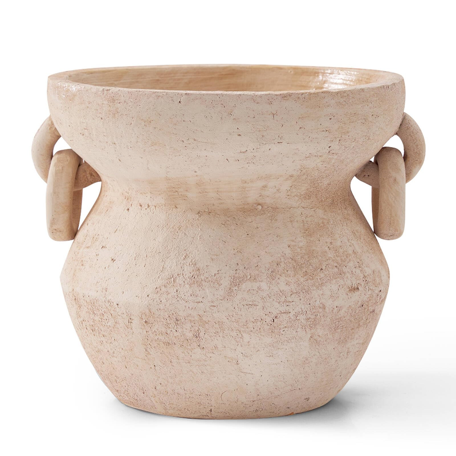 MIYUKI Rustic Vase for Home Decor, Decorative Pottery Terracotta Vase for Living Room, Table, She... | Amazon (US)