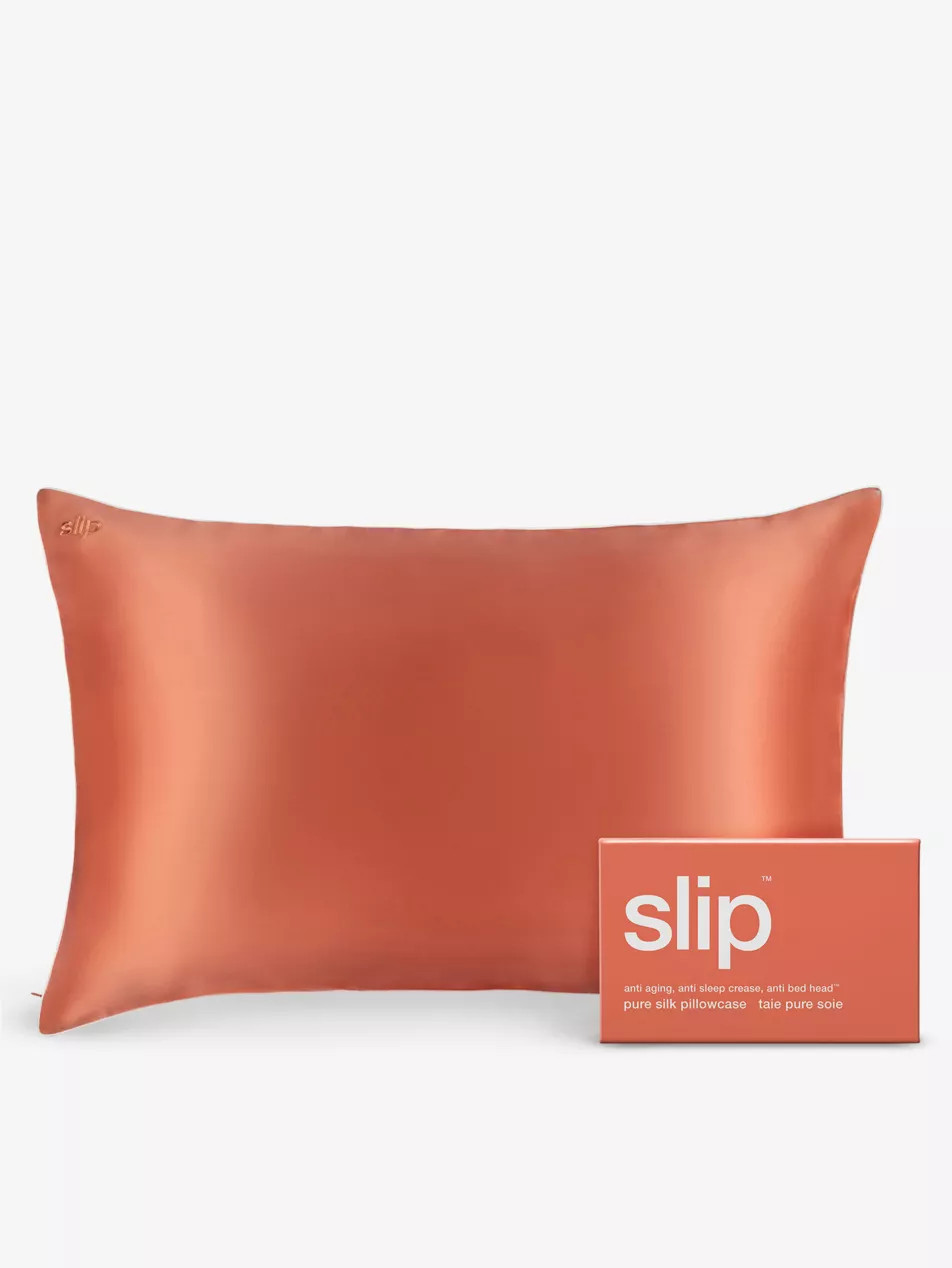 Queen zippered silk pillow 51cm x 76cm | Selfridges