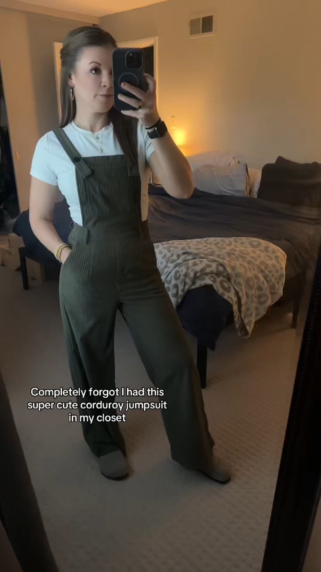 Love this corduroy jumpsuit, can’t believe I forgot I had it! @CIDER 

#jumpsuit #transitionalclothing #springoutfits #spring

#LTKPetite #LTKSeasonal #LTKootd