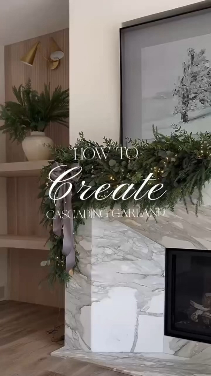 ✨HOLIDAY MANTEL STYLE · NATURAL & EFFORTLESS✨ This cascading garland look is one of my absolute favorites this season — layered, full, and perfectly timeless. I combined four 6’ grand luxe garlands with a strand of boxwood, then added preserved eucalyptus for soft texture and depth. The result? A festive, organic look that feels elegant and effortless.
#TheHillaryStyle #LuxuryHomeDecor #AmazonFinds #HolidayDecor #HolidayHome #NeutralChristmas #ModernOrganic #DesignerLookForLess #CozyChic #WinterStyling #ElegantInteriors #SeasonalStyling #HomeAesthetic #AffordableLuxury #MantelDecor
 

 #LTKSeasonal #LTKOver40 #LTKStyleTip