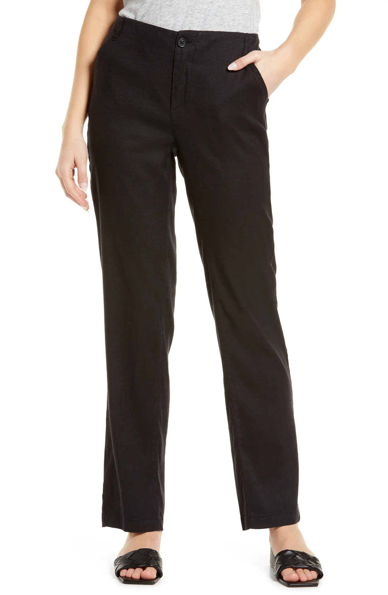 Marilyn Linen Blend Trousers | Nordstrom