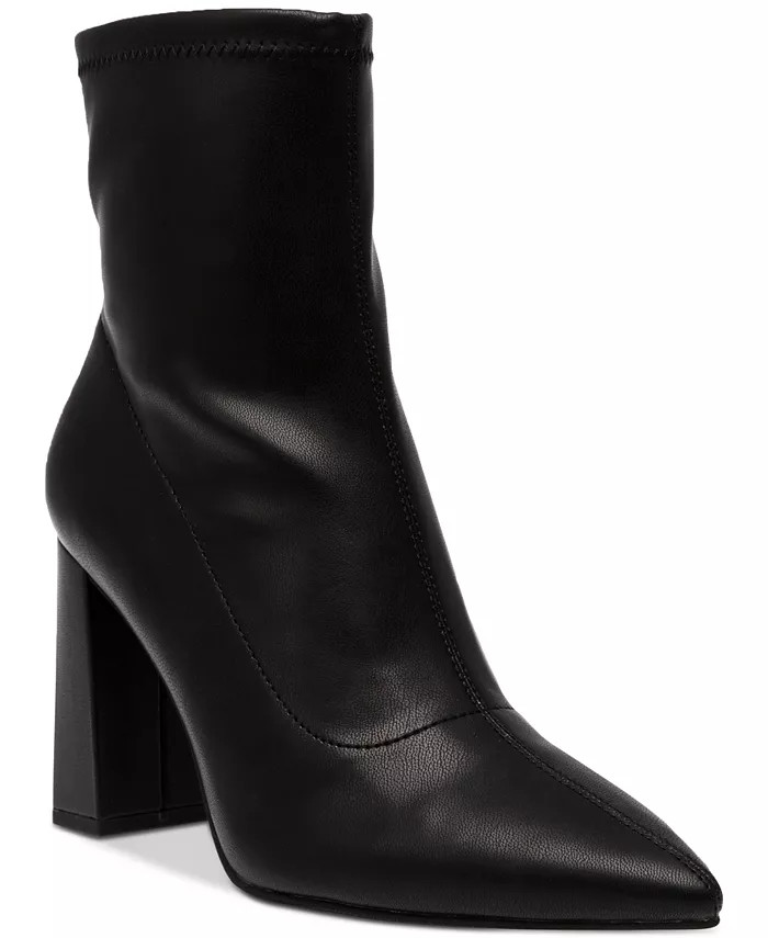 Iloise Pointed-Toe Block-Heel Dress Booties, Created for Macy's | Macy's