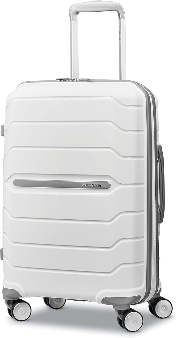 Samsonite Freeform Hardside Carry-On Luggage with Spinner Wheels - Hardshell Suitcase - TSA, Airl... | Amazon (US)