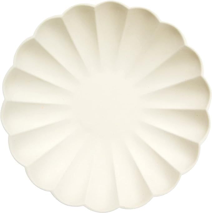 Meri Meri Cream Small Eco Paper Plates | Amazon (US)