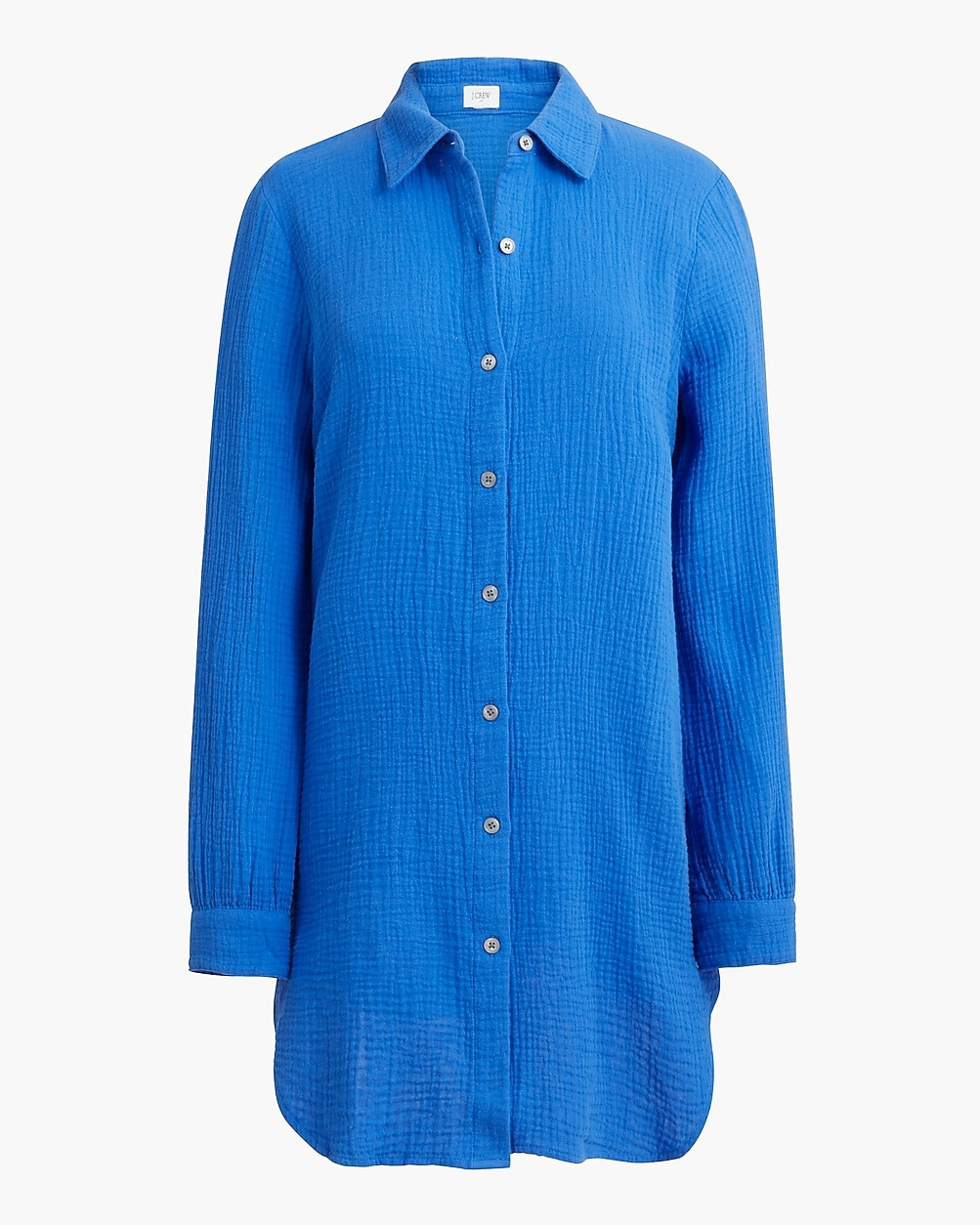 Gauze button-down beach tunic | J.Crew Factory