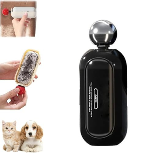 Enjoy Lint Roller, Enjoy Portable Lint Roller, Enjoy Sticky Roller, 2 In1 Washable Lint Remover, Ball for Clothes, Furniture, Dog & Cat Hair, Reusable Mini Lint Roller Pet Hair Remover(Black) | Amazon (US)