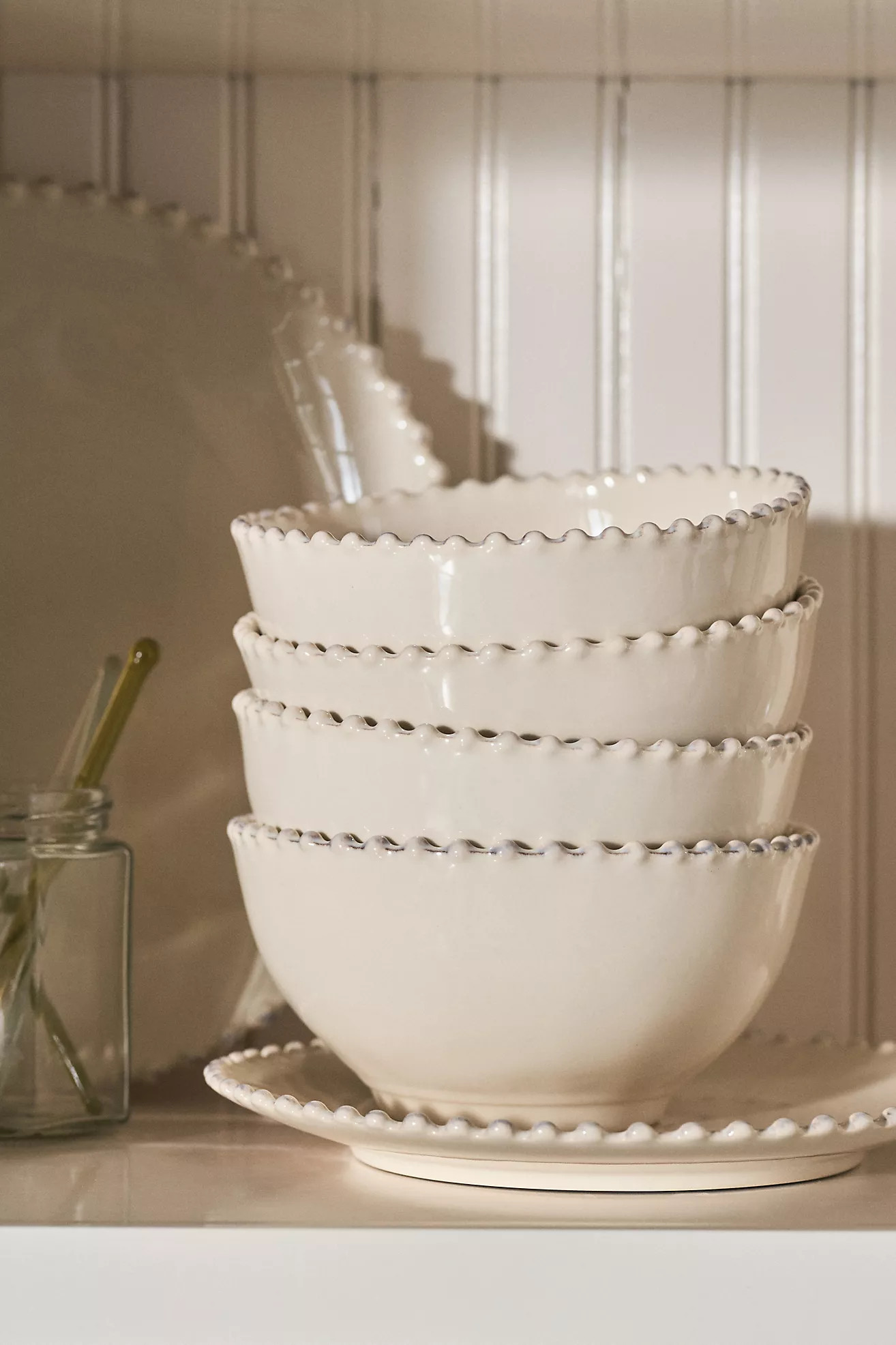 Costa Nova Pearl Cereal Bowls, Set of 4 | Anthropologie (US)