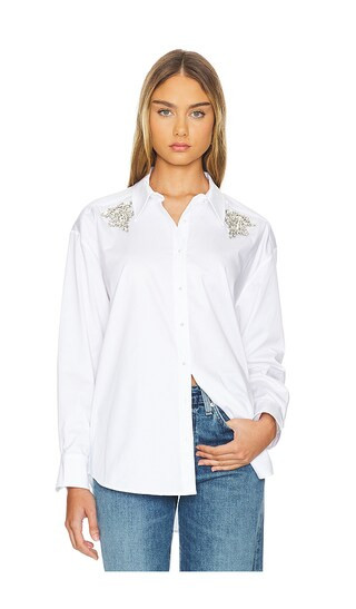 Favorite Mitchie Shirt in White

              
    
        
        
            Favorite Butto... | Revolve Clothing (Global)
