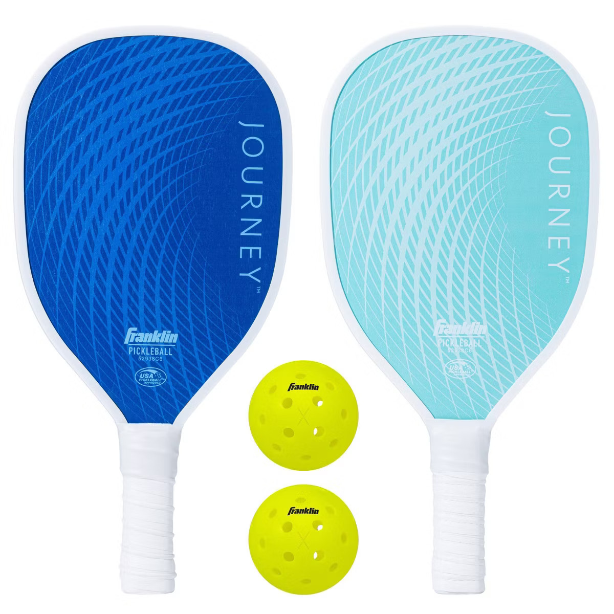Franklin Sports 2 Player Journey Paddle Ball Set in Mesh Bag | Target
