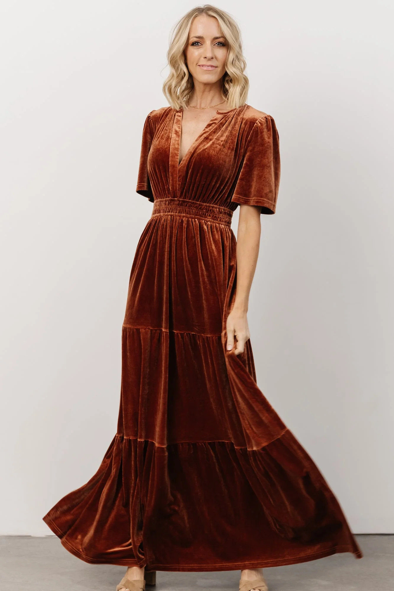 Artemis Velvet Maxi Dress | Baltic Born