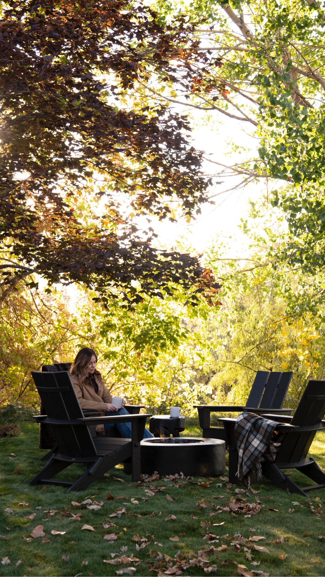 Our first purchase for the cabin… Polywood adirondacks were a must! 

#LTKHome #LTKSeasonal