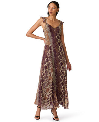 Women's Estela Sweetheart Fit & Flare Ankle Dress | Macy's