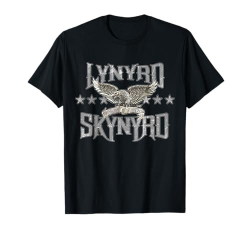 Lynyrd Skynyrd Est 1970 Eagle Retro Rock Band Festival Biker T-Shirt | Amazon (US)