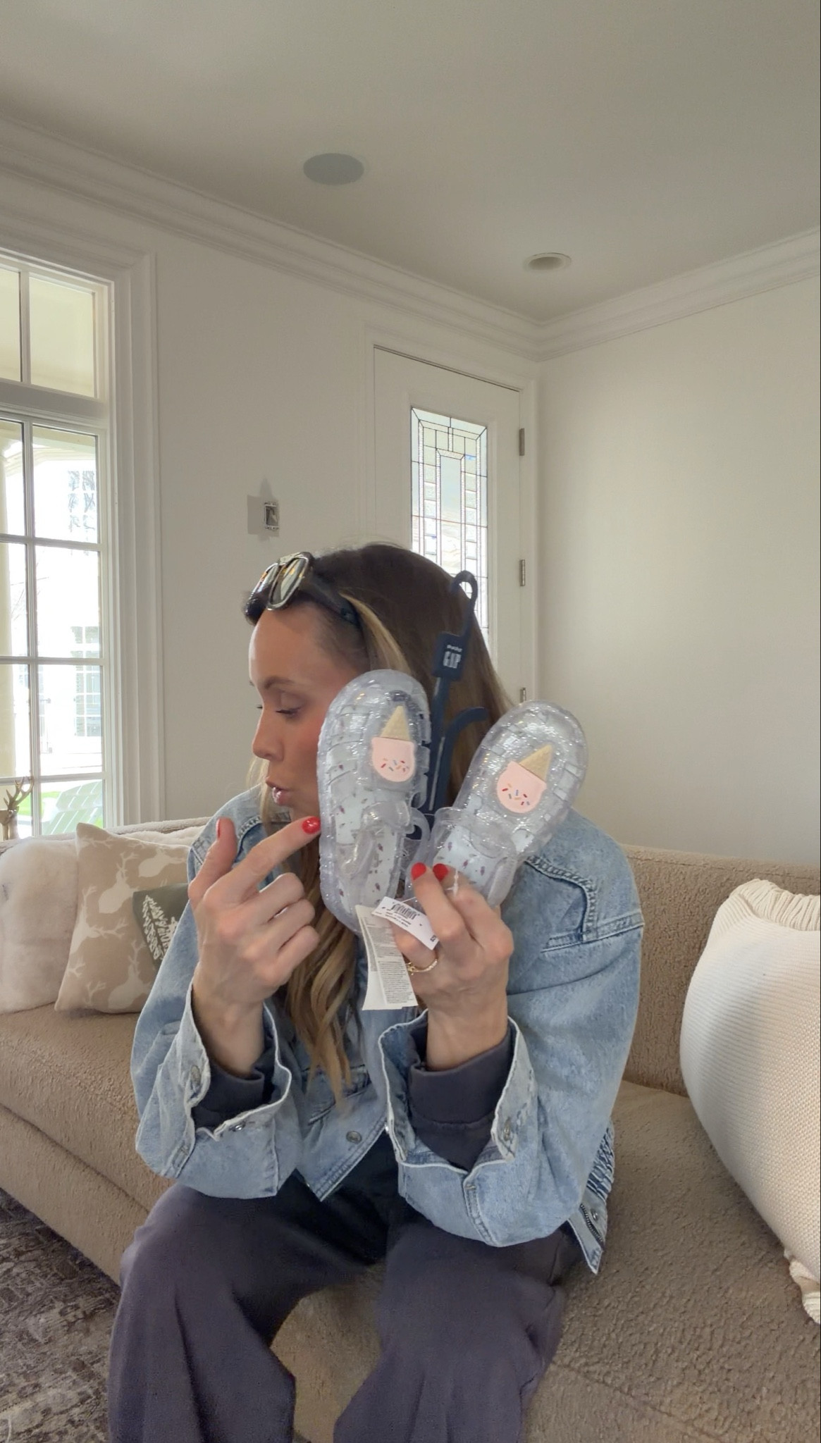 Jelly slides just in time for Spring and summer! These actually are super light weight! 

#LTKKids #LTKmomlife #LTKSaleAlert