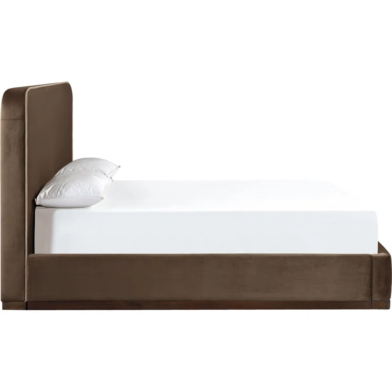 Jann Velvet Upholstered Bed | Wayfair North America