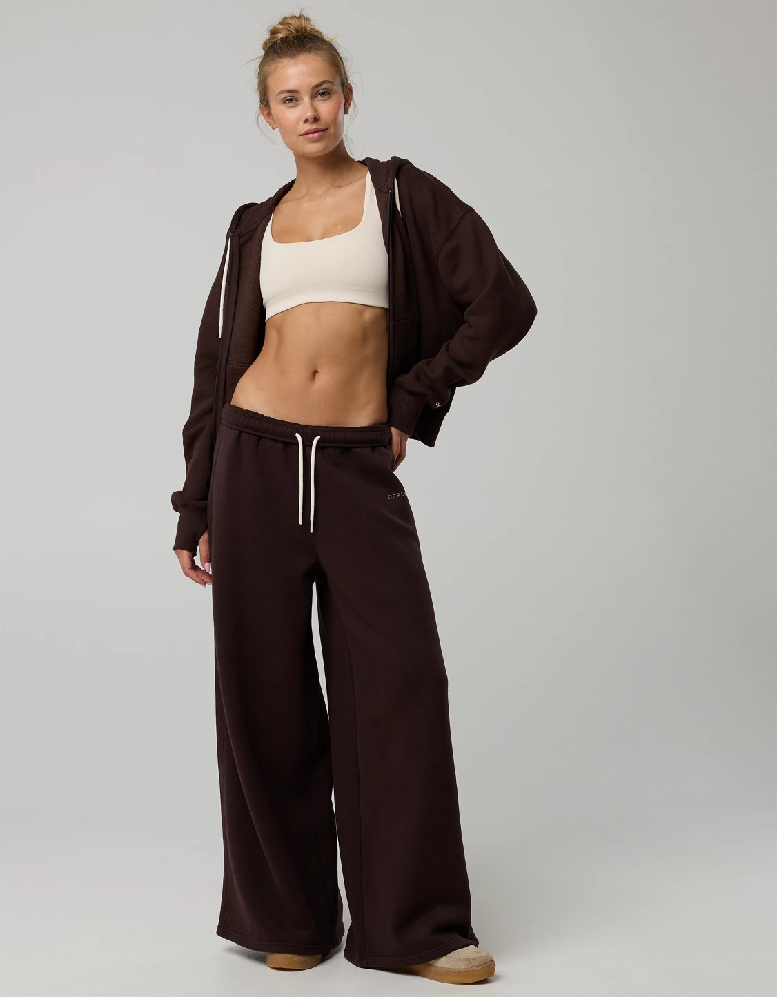 OFFLINE By Aerie Cloud Fleece Baggy Trouser | Aerie