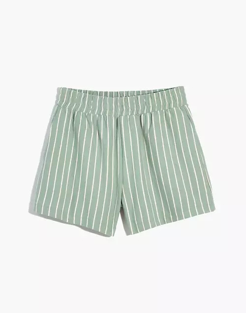 Organic Cotton High-Waist Pull-On Shorts | Madewell