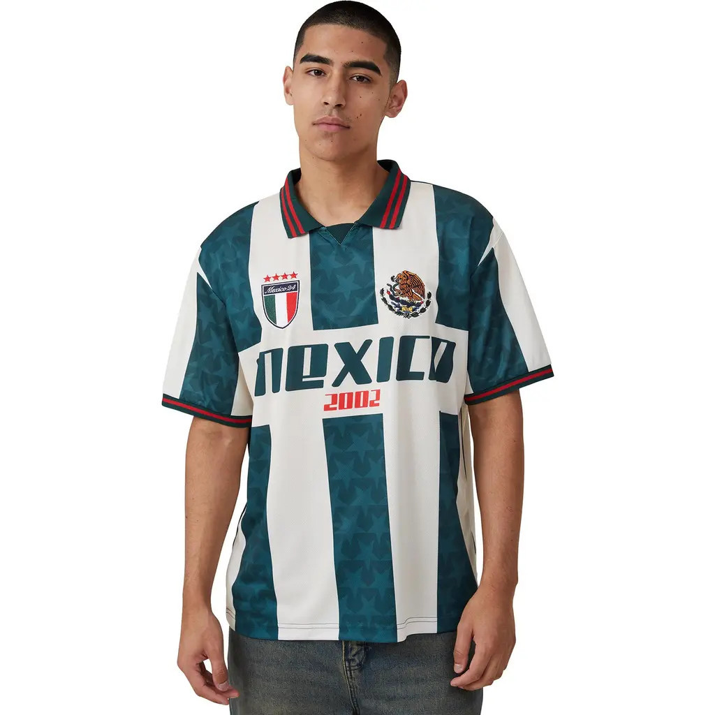 Cotton On Men's Soccer Jersey in Pineneedle Green  Vintage at Nordstrom, Size Medium | Nordstrom
