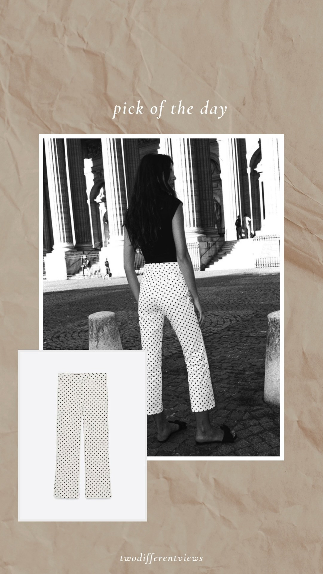 Zara pick of the day! These polka dot pants are PERFECTION and only $40 

 #LTKSeasonal #LTKWorkwear #LTKautumn