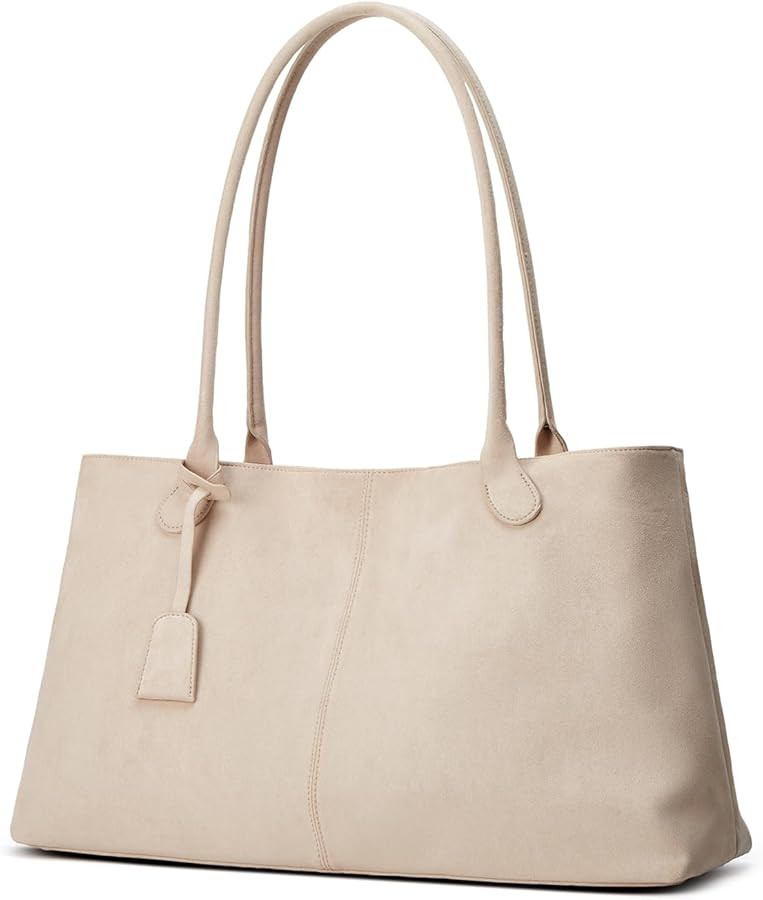 Suede Shoulder Bag Women Retro Purse Large Capacity Hobo Tote Handbag Satchel Bags | Amazon (US)