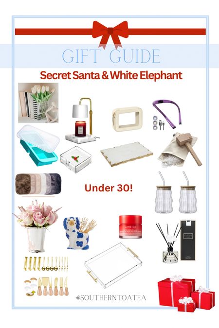 Heading to a girls night, secret Santa, white elephant, dirty Santa or even great priced stocking stuffers or hostess gifts! This group of gift ideas under 30 covers so many different interests and styles! Happy gifting! 

#LTKSeasonal #LTKHoliday #LTKGiftGuide
