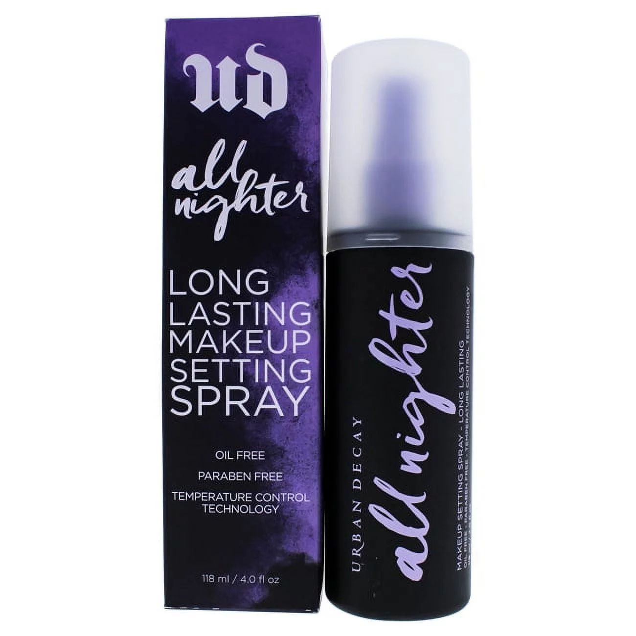 All Nighter Makeup Setting Spray by Urban Decay for Women - 4 oz Makeup | Walmart (US)