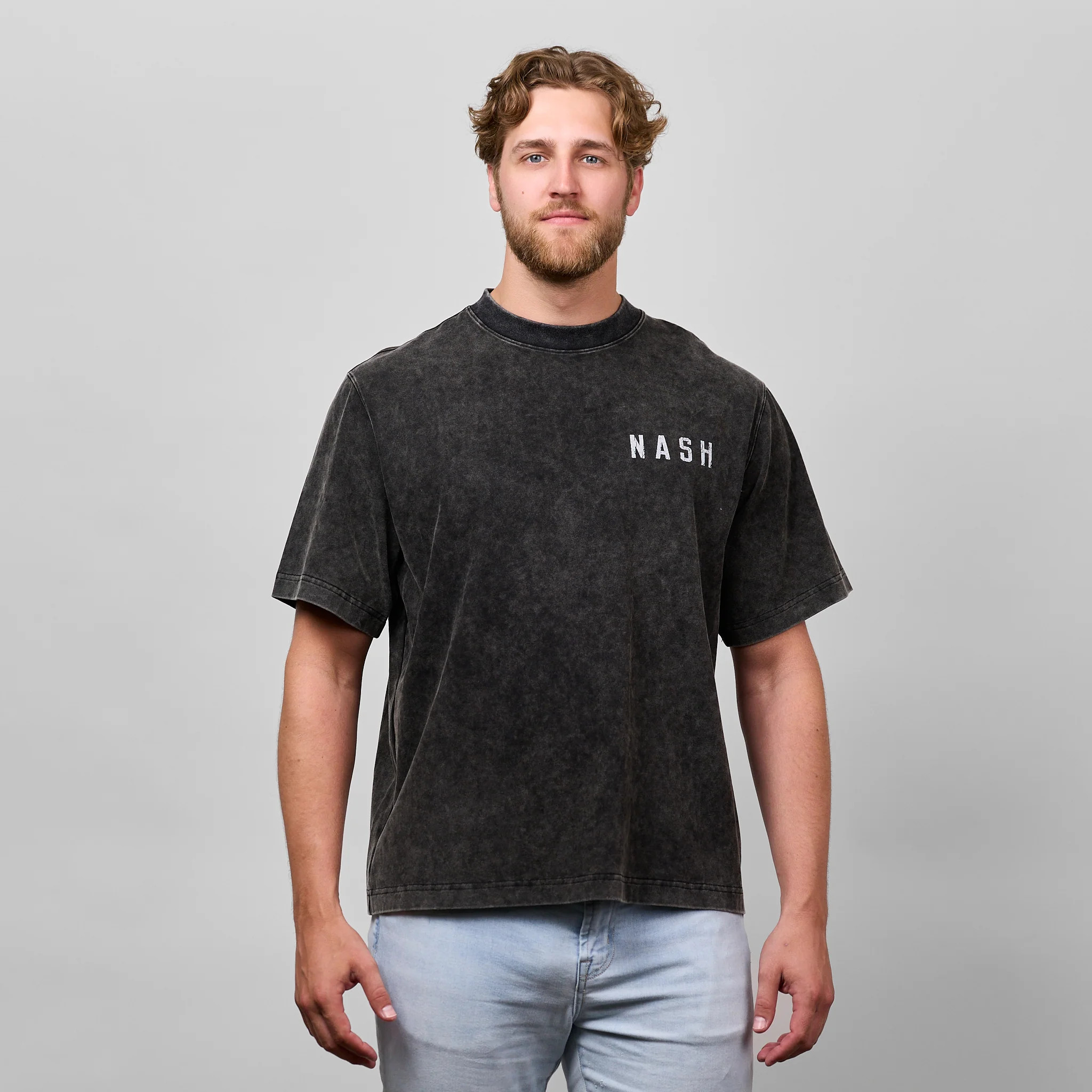 Rodeo Camo Oversized Tee [Black] | The NASH Collection