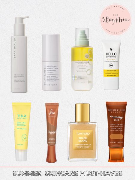 Summer skincare

Toner, sunscreen, eye cream, skin tint, primer, shimmer 

#LTKFindsUnder100 #LTKBeauty #LTKFindsUnder50