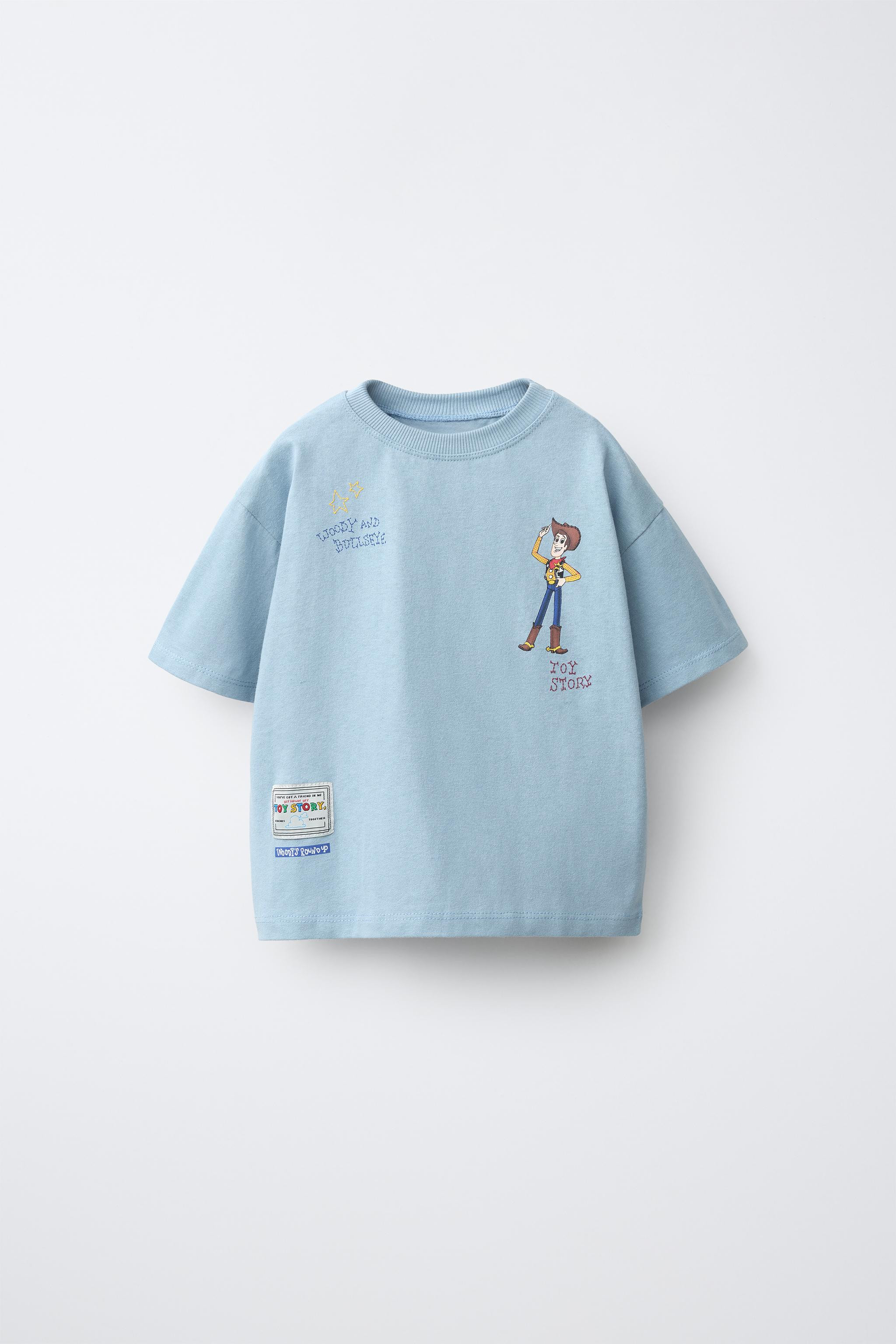 TOY STORY \u00a9 DISNEY PIXAR PRINTED AND EMBROIDERED T-SHIRT | Zara US