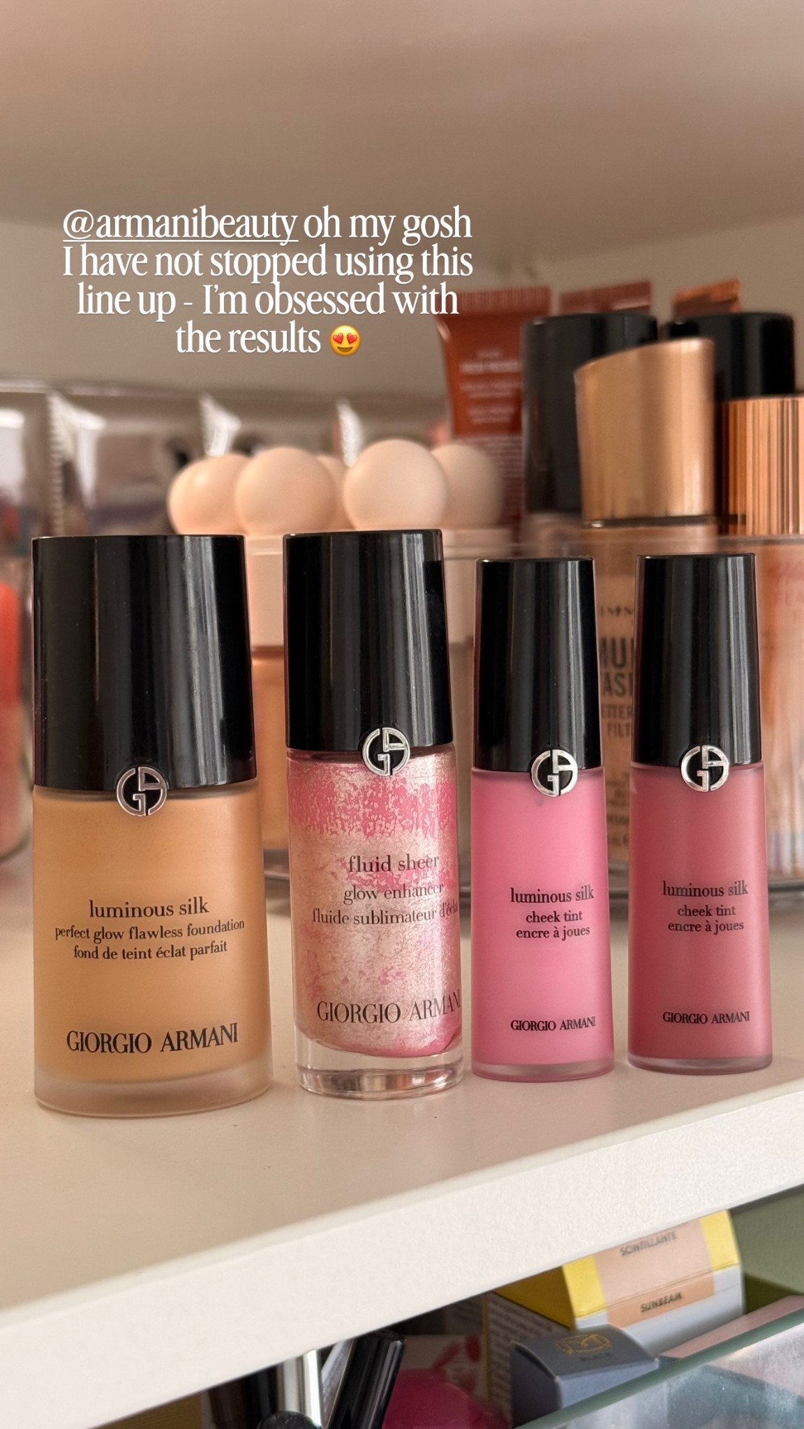 @Armani beauty  oh my gosh I have not stopped using this line up - I’m obsessed with the results 😍

The prettiest blush combo and these formulas are just spectacular❤️✨🌸

#LTKcanada #LTKfall #LTKgiftguide