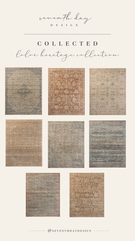 Loloi heritage collection 

Rug ideas, living room decor, bedroom decor, vintage rug 

#LTKstyletip #LTKhome