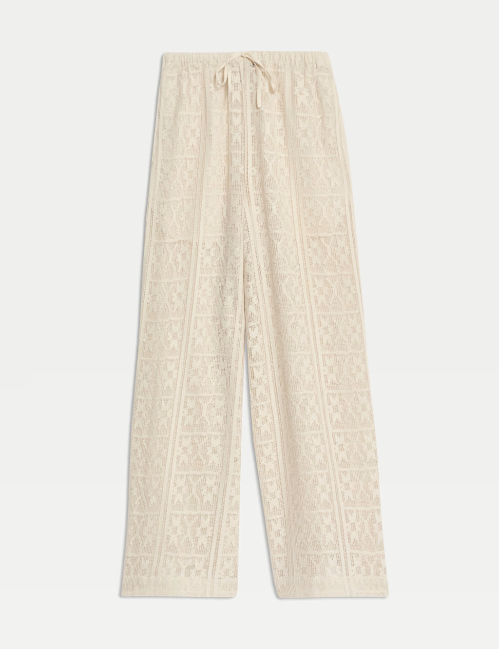 Pure Cotton Beach Trousers | Marks & Spencer (UK)