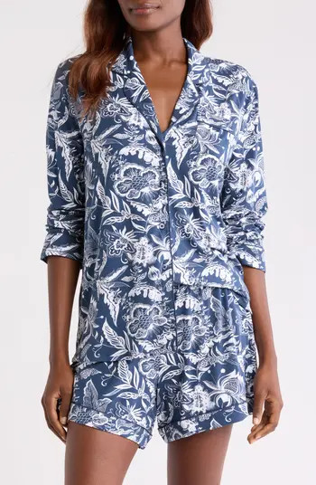 Moonlight Eco Long Sleeve Short Pajamas | Nordstrom