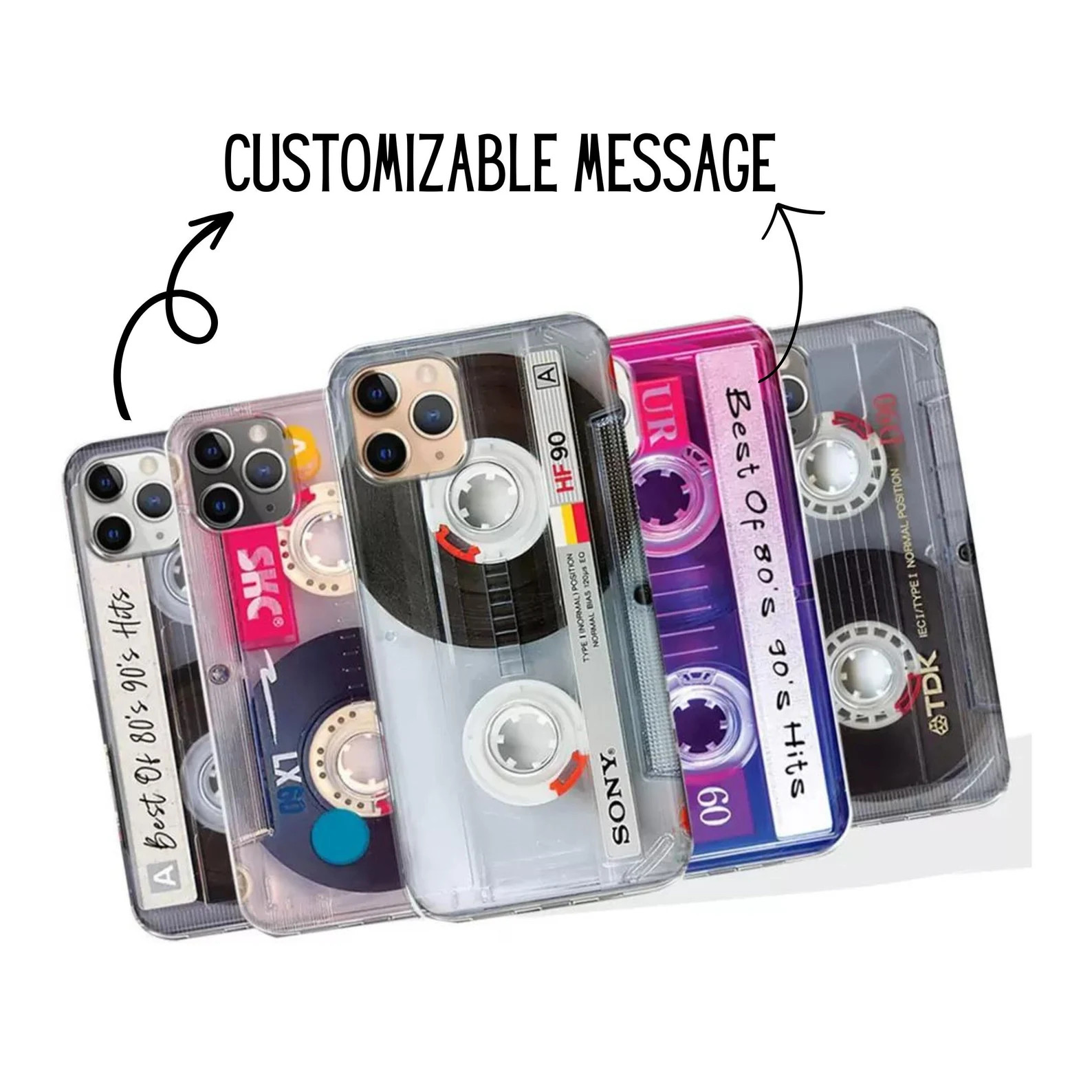 Cassette Tape Phone Case Mixtape Vintage Retro Audio Cassette - Etsy | Etsy (US)