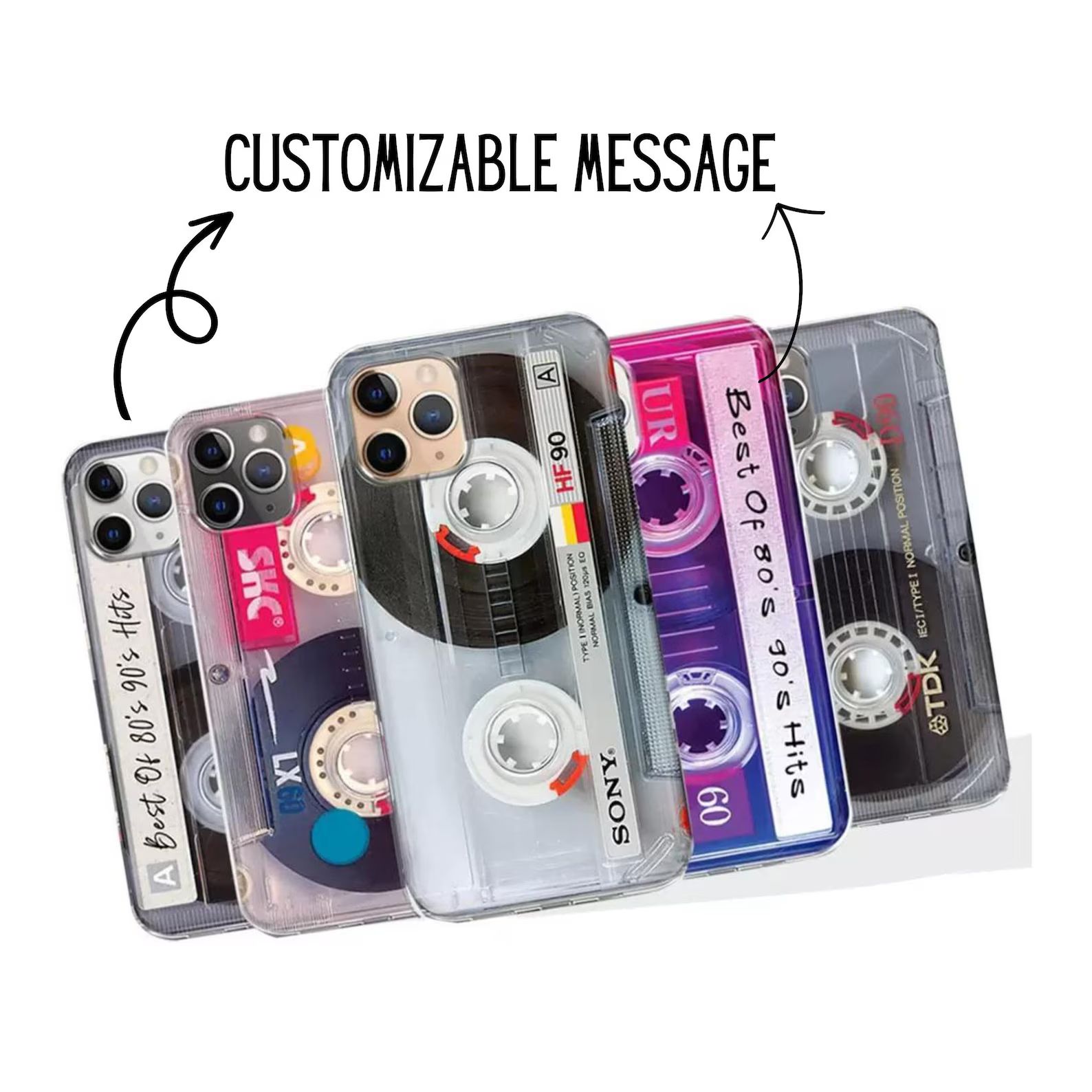 Cassette Tape Phone Case Mixtape Vintage Retro Audio Cassette - Etsy | Etsy (US)