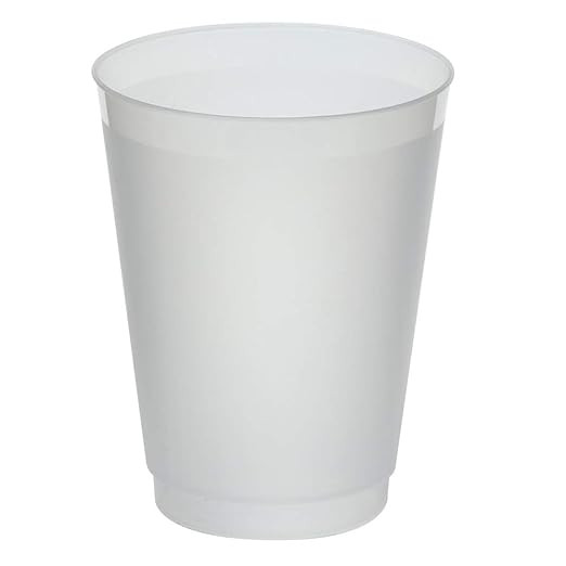 Frost-Flex Plastic Drinking Cup, 16-Ounce, Frosted (500-Count) | Amazon (US)